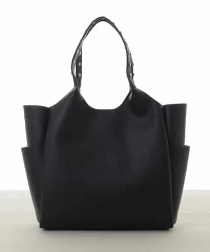 BPBGA61160 MK MICHEL KLEIN BAG [A4収納]スタッズハンドルスクエアトートバッグ