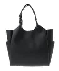 BPBGA61160 MK MICHEL KLEIN BAG(MK ミッシェルクラン バッグ) [A4収納]スタッズハンドルスクエアトートバッグ ブラック