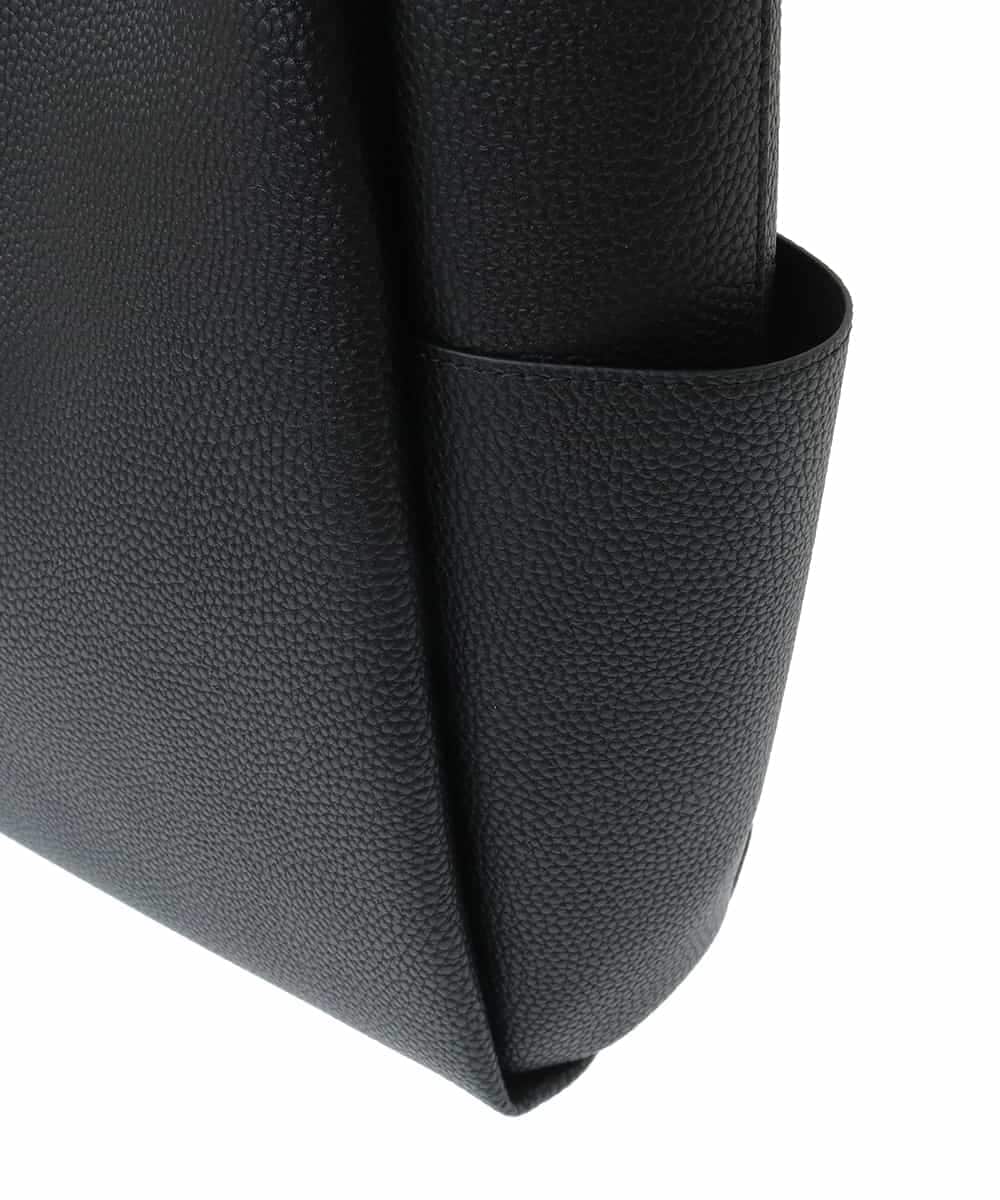 BPBGA61160 MK MICHEL KLEIN BAG(MK ミッシェルクラン バッグ) [A4収納]スタッズハンドルスクエアトートバッグ ブラック