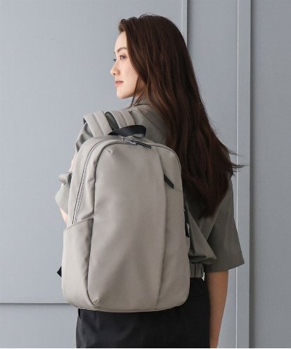 BPBGD24170 MK MICHEL KLEIN BAG [A4収納可/カラビナ付き]センターポケットデザインリュック