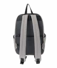 BPBGD24170 MK MICHEL KLEIN BAG(MK ミッシェルクラン バッグ) [A4収納可/カラビナ付き]センターポケットデザインリュック グレー