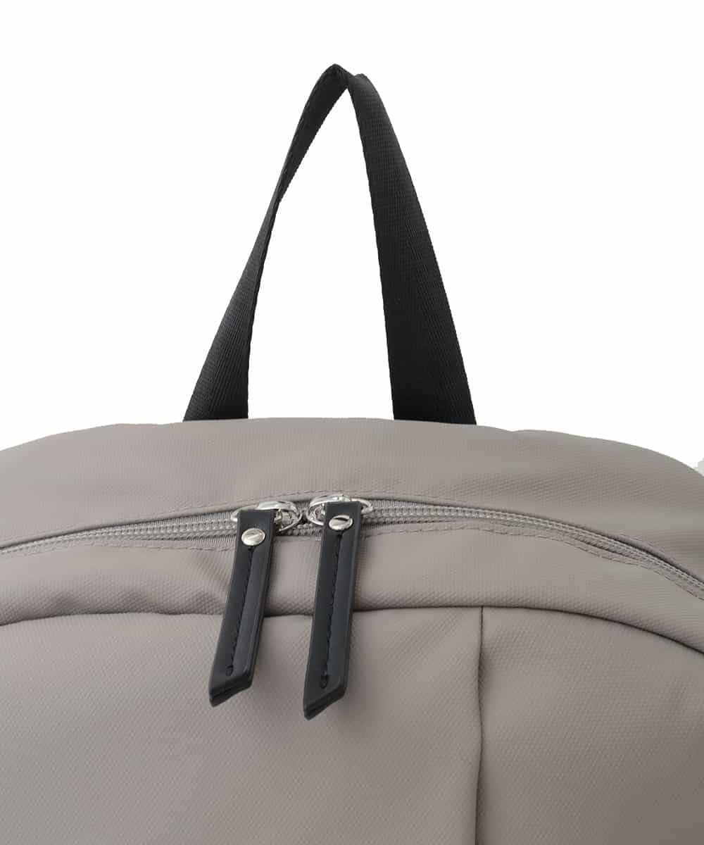 BPBGD24170 MK MICHEL KLEIN BAG(MK ミッシェルクラン バッグ) [A4収納可/カラビナ付き]センターポケットデザインリュック グレー