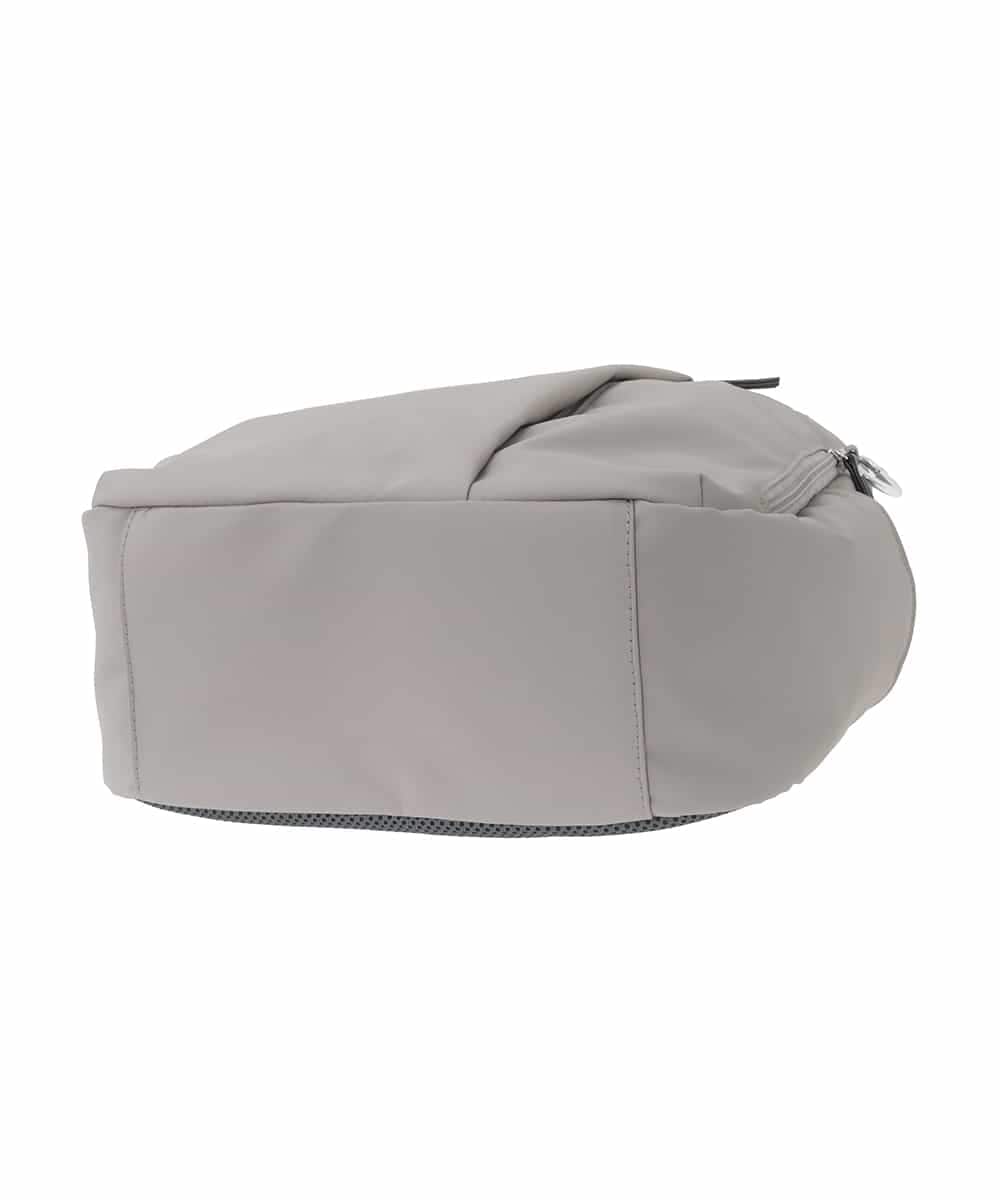 BPBGD24170 MK MICHEL KLEIN BAG(MK ミッシェルクラン バッグ) [A4収納可/カラビナ付き]センターポケットデザインリュック グレー