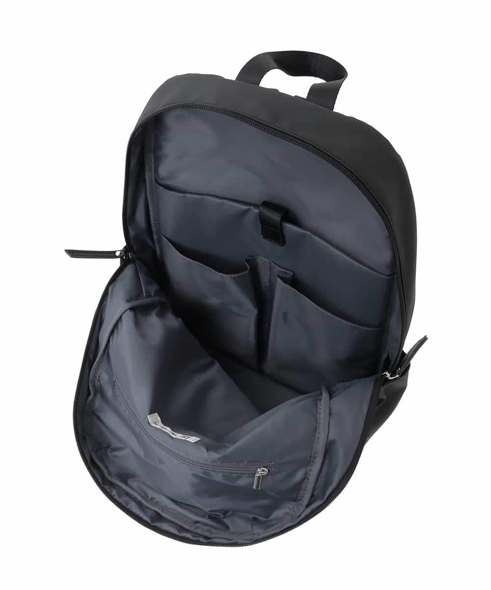 BPBGD24170 MK MICHEL KLEIN BAG(MK ミッシェルクラン バッグ) [A4収納可/カラビナ付き]センターポケットデザインリュック グレー