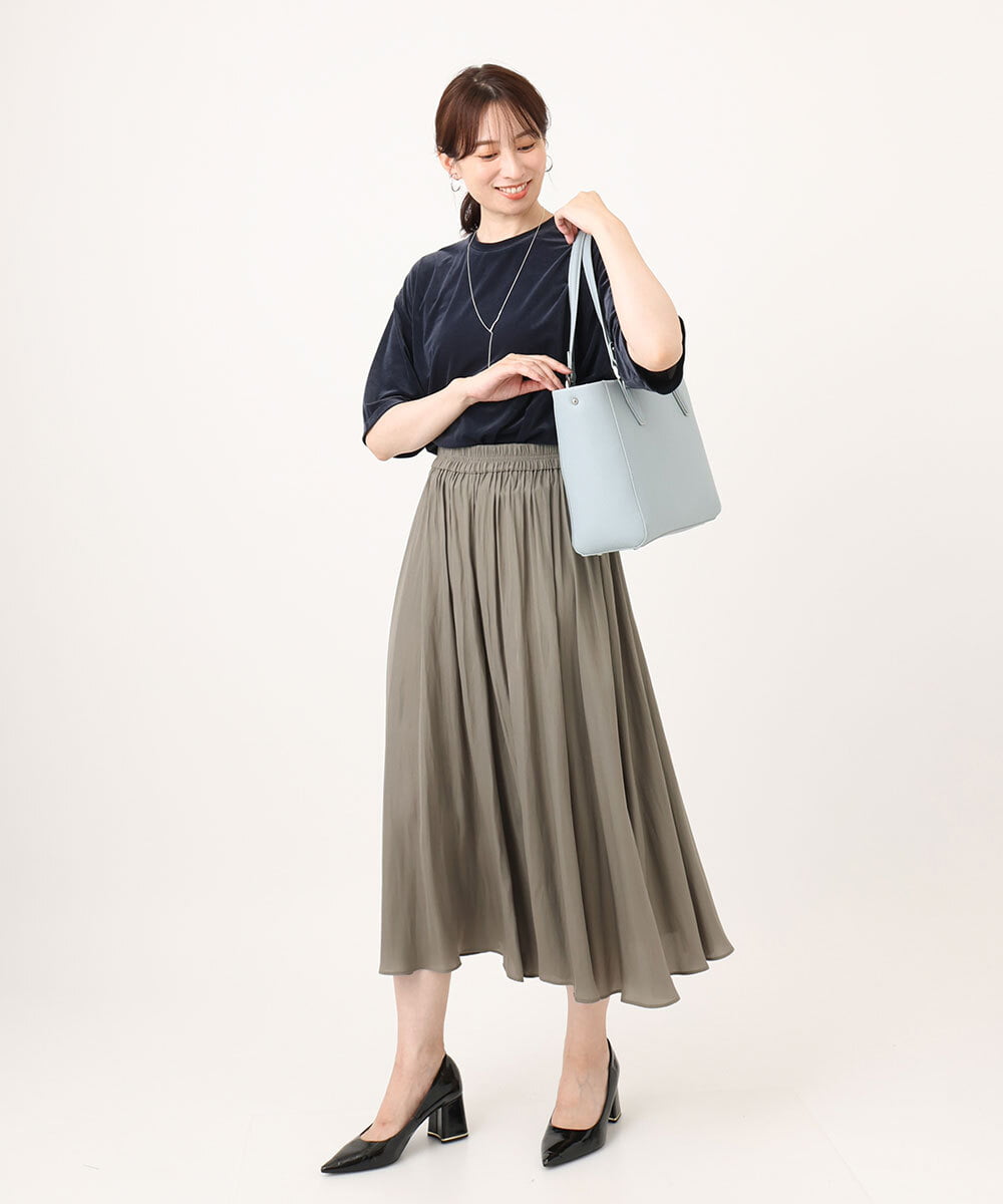 BPBGD61160 MK MICHEL KLEIN BAG(MK ミッシェルクラン バッグ) [2WAY/A4収納可]合成皮革エンボスビジネストート ブラック