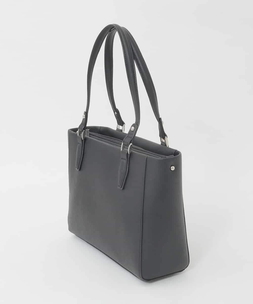 BPBGD61160 MK MICHEL KLEIN BAG(MK ミッシェルクラン バッグ) [2WAY/A4収納可]合成皮革エンボスビジネストート ブラック