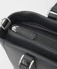 BPBGD61160 MK MICHEL KLEIN BAG(MK ミッシェルクラン バッグ) [2WAY/A4収納可]合成皮革エンボスビジネストート ブラック