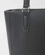 BPBGD61160 MK MICHEL KLEIN BAG(MK ミッシェルクラン バッグ) [2WAY/A4収納可]合成皮革エンボスビジネストート ブラック