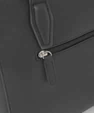 BPBGD61160 MK MICHEL KLEIN BAG(MK ミッシェルクラン バッグ) [2WAY/A4収納可]合成皮革エンボスビジネストート ブラック