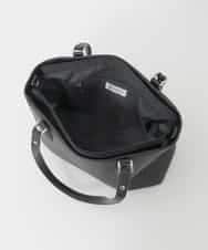 BPBGD61160 MK MICHEL KLEIN BAG(MK ミッシェルクラン バッグ) [2WAY/A4収納可]合成皮革エンボスビジネストート ブラック