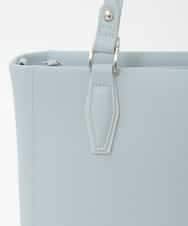 BPBGD61160 MK MICHEL KLEIN BAG(MK ミッシェルクラン バッグ) [2WAY/A4収納可]合成皮革エンボスビジネストート ブラック