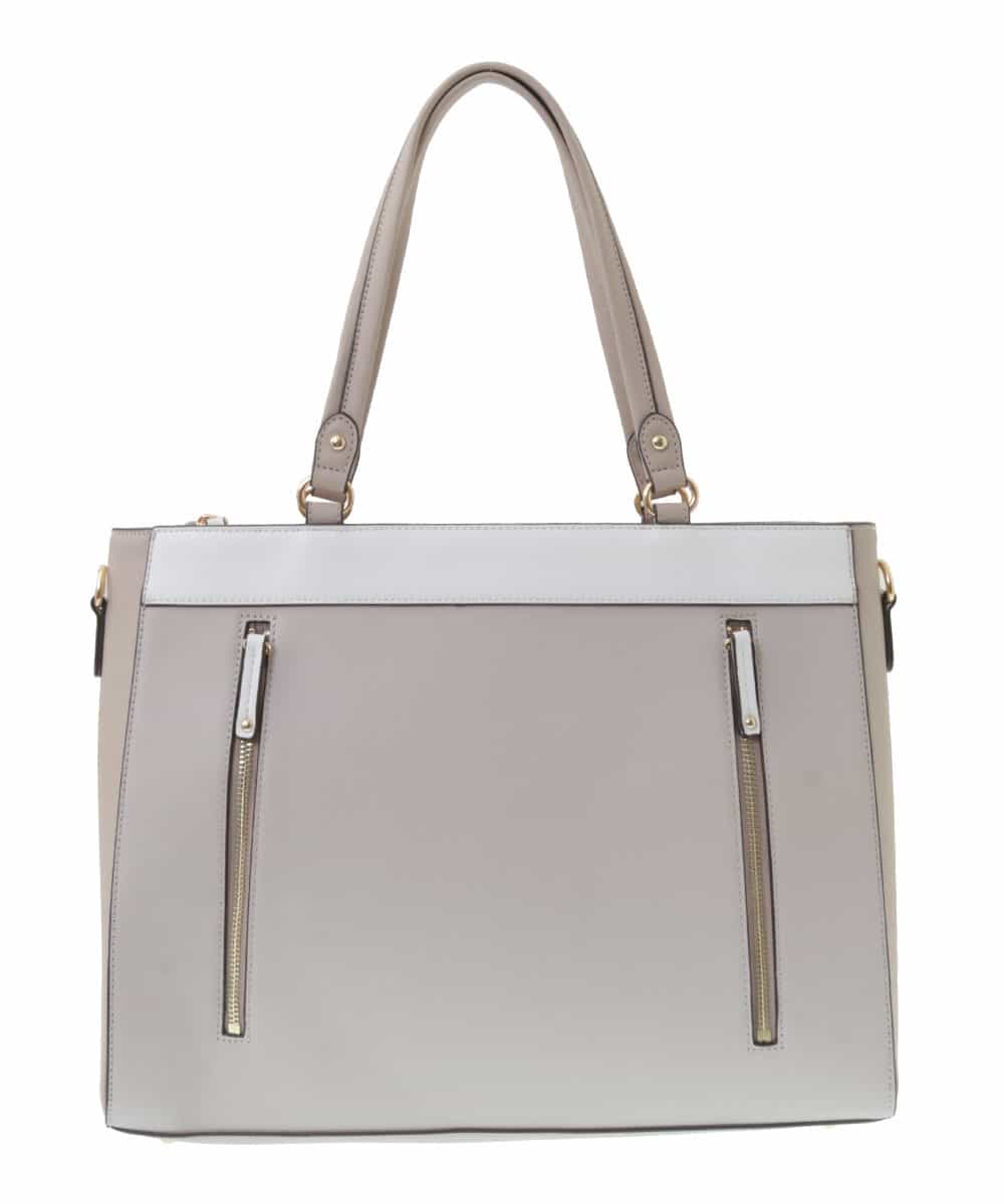 2WAY】バイカラースクエアトートバッグ(トートバッグ) | MK MICHEL KLEIN BAG(MK ミッシェルクラン バッグ )｜イトキンオンラインストア