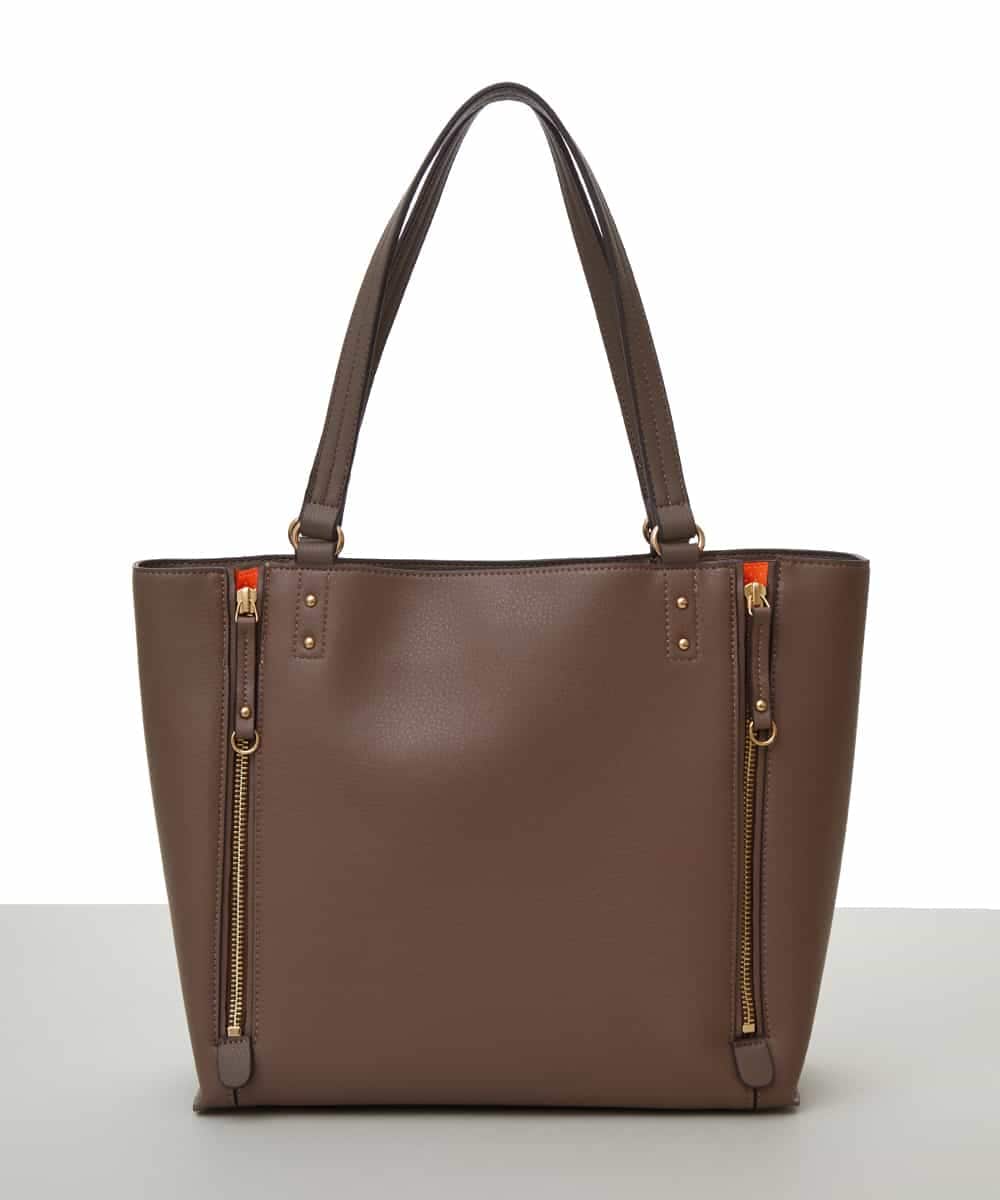 BPBGS31160 MK MICHEL KLEIN BAG(MK ミッシェルクラン バッグ) ［インバッグ付き］パンチングスクエアトートバッグ ベージュ