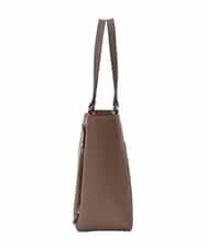 BPBGS31160 MK MICHEL KLEIN BAG(MK ミッシェルクラン バッグ) ［インバッグ付き］パンチングスクエアトートバッグ ベージュ