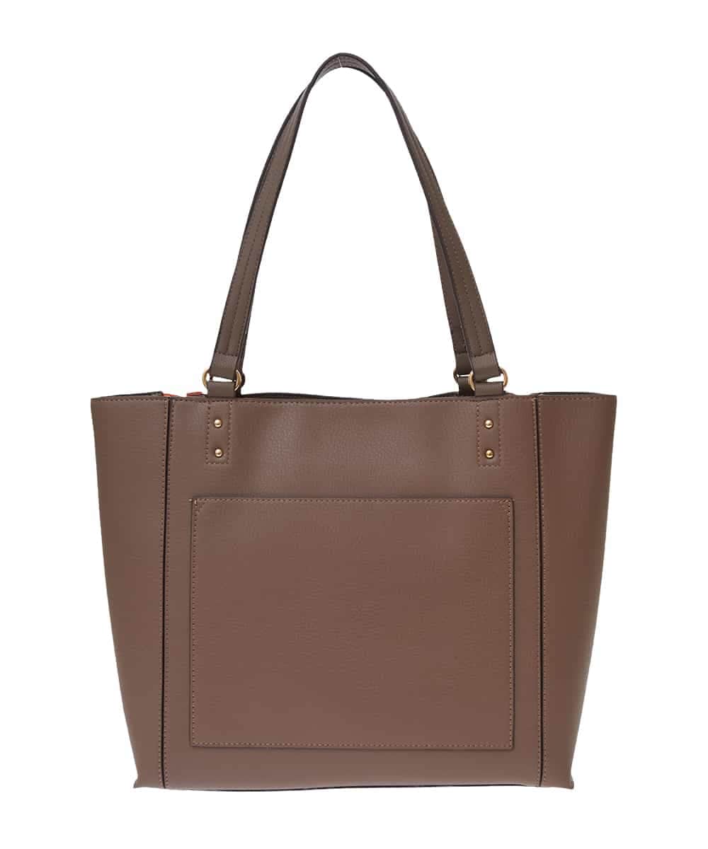 BPBGS31160 MK MICHEL KLEIN BAG(MK ミッシェルクラン バッグ) ［インバッグ付き］パンチングスクエアトートバッグ ベージュ