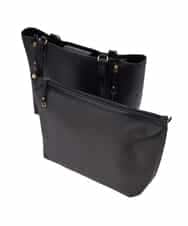 BPBGS31160 MK MICHEL KLEIN BAG(MK ミッシェルクラン バッグ) ［インバッグ付き］パンチングスクエアトートバッグ ベージュ