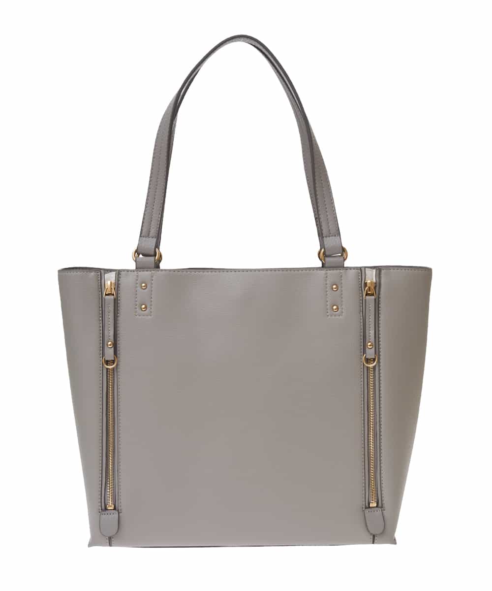 BPBGS31160 MK MICHEL KLEIN BAG(MK ミッシェルクラン バッグ) ［インバッグ付き］パンチングスクエアトートバッグ グレー