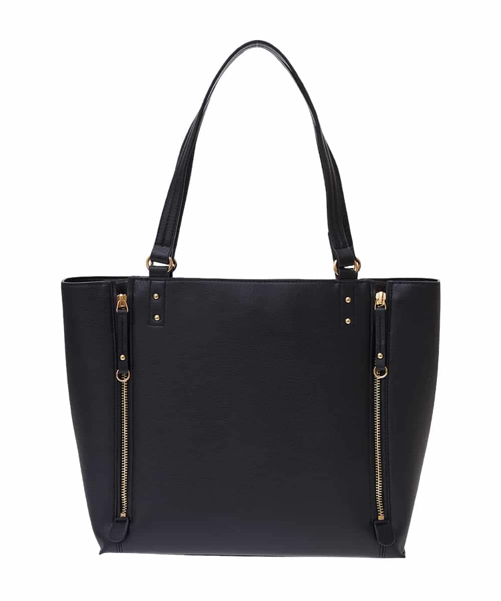 BPBGS31160 MK MICHEL KLEIN BAG(MK ミッシェルクラン バッグ) ［インバッグ付き］パンチングスクエアトートバッグ ブラック