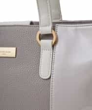 BPBGS38170 MK MICHEL KLEIN BAG(MK ミッシェルクラン バッグ) [2WAY/A4収納可能]エナメルデザインBIGトートバッグ レッド