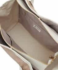 BPBGS39160 MK MICHEL KLEIN BAG(MK ミッシェルクラン バッグ) [A4サイズ対応]パイピングデザインスクエアトートバッグ ベージュ
