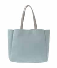 BPBGS62140 MK MICHEL KLEIN BAG(MK ミッシェルクラン バッグ) [A4サイズ対応]フェイクレザーデザイントートバッグ ライトブルー