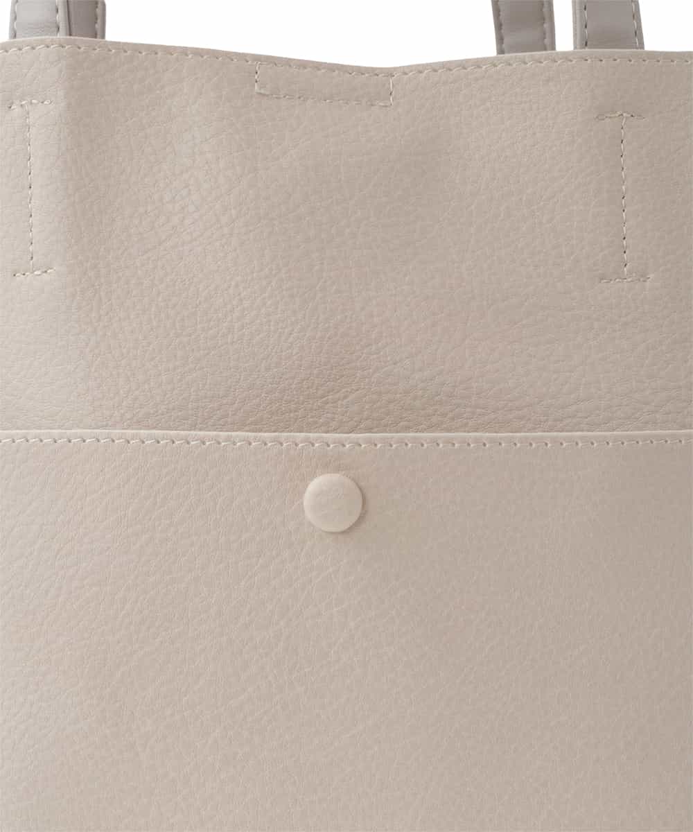 BPBGS62140 MK MICHEL KLEIN BAG(MK ミッシェルクラン バッグ) [A4サイズ対応]フェイクレザーデザイントートバッグ ライトブルー