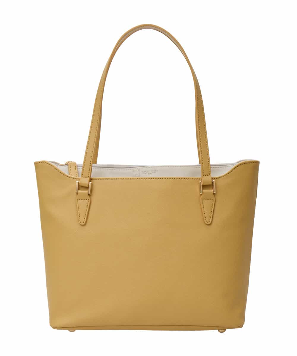 BPBGS63140 MK MICHEL KLEIN BAG(MK ミッシェルクラン バッグ) [2WAY]バイカラーデザイントートバッグ イエロー