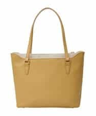 BPBGS63140 MK MICHEL KLEIN BAG(MK ミッシェルクラン バッグ) [2WAY]バイカラーデザイントートバッグ イエロー