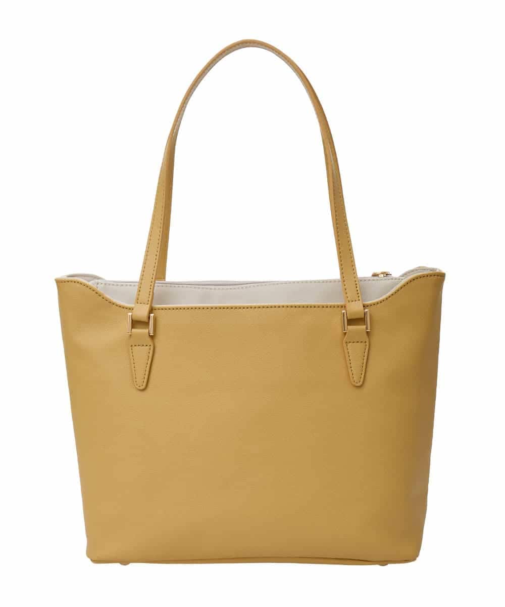 BPBGS63140 MK MICHEL KLEIN BAG(MK ミッシェルクラン バッグ) [2WAY]バイカラーデザイントートバッグ イエロー
