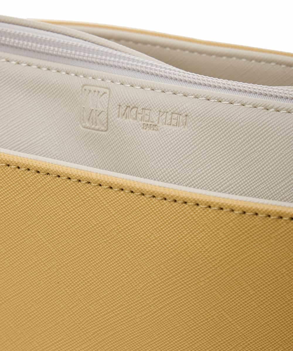 BPBGS63140 MK MICHEL KLEIN BAG(MK ミッシェルクラン バッグ) [2WAY]バイカラーデザイントートバッグ イエロー