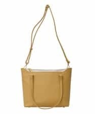 BPBGS63140 MK MICHEL KLEIN BAG(MK ミッシェルクラン バッグ) [2WAY]バイカラーデザイントートバッグ イエロー
