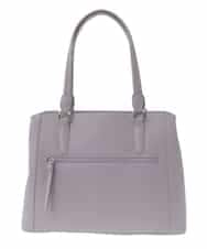 BPBGV31160 MK MICHEL KLEIN BAG(MK ミッシェルクラン バッグ) [2WAY/通勤におすすめ]サイドファスナーエレガントスクエアバッグ ラベンダー