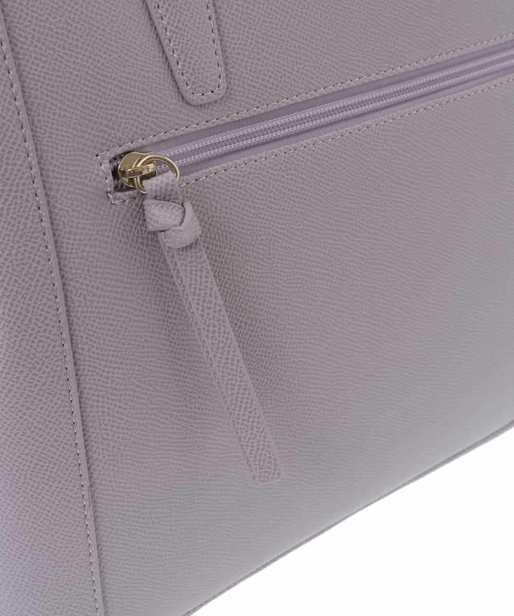 BPBGV31160 MK MICHEL KLEIN BAG(MK ミッシェルクラン バッグ) [2WAY/通勤におすすめ]サイドファスナーエレガントスクエアバッグ ラベンダー