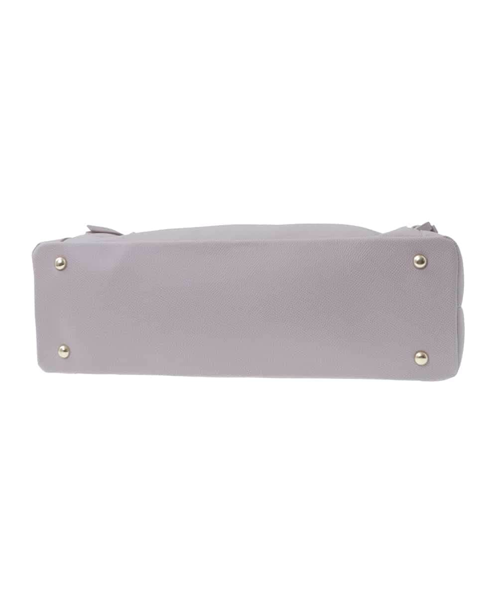 BPBGV31160 MK MICHEL KLEIN BAG(MK ミッシェルクラン バッグ) [2WAY/通勤におすすめ]サイドファスナーエレガントスクエアバッグ ラベンダー