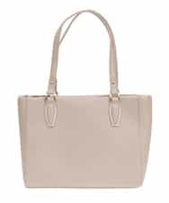 BPBGV61150 MK MICHEL KLEIN BAG(MK ミッシェルクラン バッグ) [2WAY]合成皮革スクエアトートバッグ ベージュ