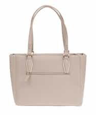 BPBGV61150 MK MICHEL KLEIN BAG(MK ミッシェルクラン バッグ) [2WAY]合成皮革スクエアトートバッグ ベージュ