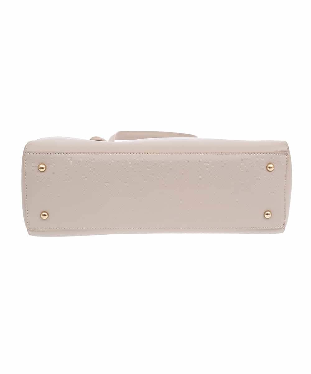 BPBGV61150 MK MICHEL KLEIN BAG(MK ミッシェルクラン バッグ) [2WAY]合成皮革スクエアトートバッグ ベージュ
