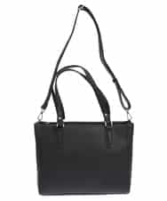 BPBGV61150 MK MICHEL KLEIN BAG(MK ミッシェルクラン バッグ) [2WAY]合成皮革スクエアトートバッグ ベージュ