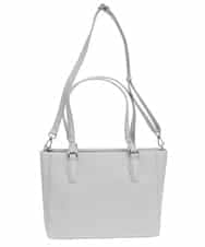 BPBGV61150 MK MICHEL KLEIN BAG(MK ミッシェルクラン バッグ) [2WAY]合成皮革スクエアトートバッグ ベージュ