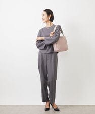 BPCAA11140 MK MICHEL KLEIN BAG(MK ミッシェルクラン バッグ) [2WAY]パンチングハンドルサイドファスナーバッグ ピンク