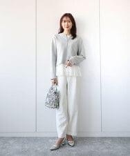 BPCAA12140 MK MICHEL KLEIN BAG(MK ミッシェルクラン バッグ) [2WAY]リングハンドルスパンコールバッグ ブラック