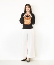 BPCAA12140 MK MICHEL KLEIN BAG(MK ミッシェルクラン バッグ) [2WAY]リングハンドルスパンコールバッグ ブラック