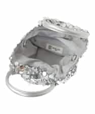 BPCAA12140 MK MICHEL KLEIN BAG(MK ミッシェルクラン バッグ) [2WAY]リングハンドルスパンコールバッグ ブラック