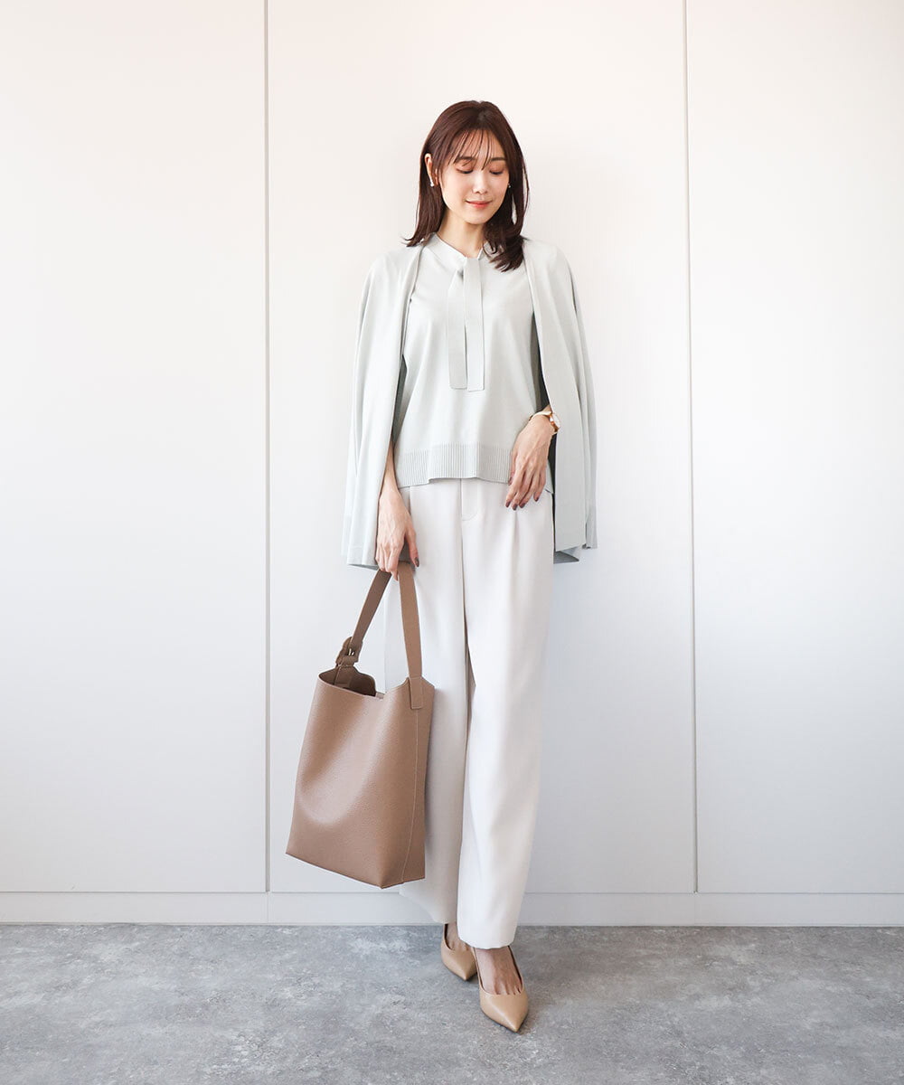 BPCAA13150 MK MICHEL KLEIN BAG(MK ミッシェルクラン バッグ) 合成皮革ワンショルダーバッグ アイボリー