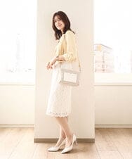 BPCAA21120 MK MICHEL KLEIN BAG(MK ミッシェルクラン バッグ) [2WAY]異素材ポケットワンハンドルバッグ レッド