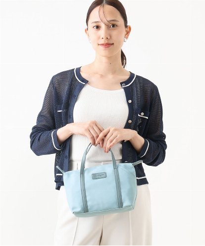 BPCAB40130 MK MICHEL KLEIN BAG [2WAY]バイカラー軽量ミニトートバッグ