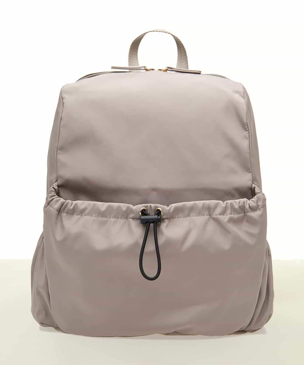 BPCAB41150 MK MICHEL KLEIN BAG(MK ミッシェルクラン バッグ) ギャザーアクセントデザインリュック ベージュ