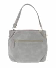 BPCAD01160 MK MICHEL KLEIN BAG(MK ミッシェルクラン バッグ) 異素材ドッキングワンハンドルバッグ ライトグレー