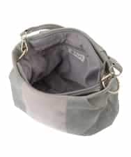 BPCAD01160 MK MICHEL KLEIN BAG(MK ミッシェルクラン バッグ) 異素材ドッキングワンハンドルバッグ ライトグレー