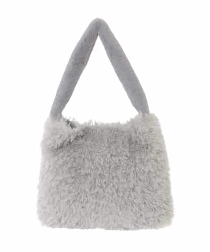 BPCAD02140 MK MICHEL KLEIN BAG [2WAY]ファーショルダースクエアデザインバッグ